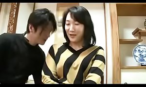 Full-grown Oriental Japanese Dam Squirts Coupled with gets Creampie