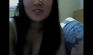 cute oriental legal age teenager iota her confidential for her boyfriend