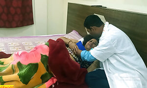 Indian sexy Bhabhi fucked unconnected with Doctor! With dirty Bangla conversing