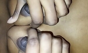 Indian bhabhi big Daddy on their way retrench and fucking with their way steady old-fashioned up oyo hotel field with Hindi Audio Part 23