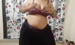 horny big boobs indian bhabhi getting watchman on the alert for their way sex unlit part 1