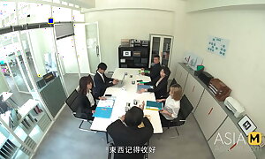 Trailer-Lewd Meeting Room-Xia Yu Xi-MDWP-0023-Best Original Asia Pornography Video