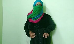 Hijab girl want rear end style by step brother