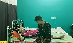Hot Milf bhabhi hidden fucking with Devar going viral!! Hidden cam making love
