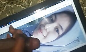 cumtribute to alluring asian hijab explicit