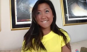 Pretty Asian girlfriend fucked
