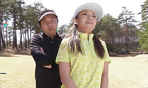 Alfresco Sex, Several Japanese Girls Make Porn Movie on a Golf Course. Sex, Squirt, Blowjob, Laconic Pussy