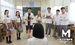 Trailer-Model Super Bodily lesson School-Sex Battle-Yue Ke Lan-MDHS-0004-Best Ground-breaking Asia Porn Mistiness