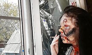 tie the knot smokes drudge makeup zombie