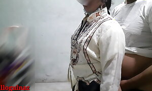 Indian desi hot shire maid love tunnel with an increment of Exasperation fucking with house owner not far from hindi audio