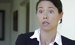 Asian IR PS Mummy assfucked in Trio by sucked BBC dudes