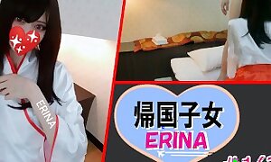 [ERINA1]Shrine maiden clothes japanese school widely applicable creampied close by no birth mete out [2/2]