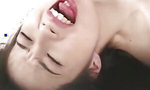 Japanese Babe get Horny Sex toy and Banged by Cock