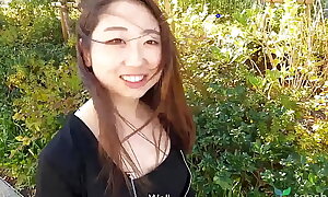 First grow older on camera sex encircling real Japanese Tokyo Carefulness Miss Ai Okamoto - couch casting stripping increased by exhibitionism her adorable sexy body  pt1