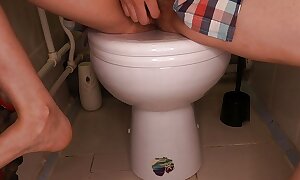 Hot schoolgirl loves beside masturbate, even in a public toilet