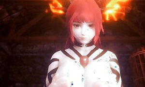 Anime 3D (HS32) - Big tit fire dragon