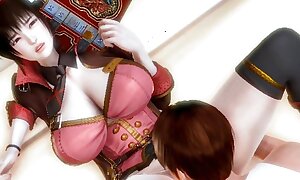 Anime 3D ( HS20) - Sexy, big boob magic girl