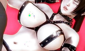 Hentai 3D ( HS21) - Big boob girl in SM room