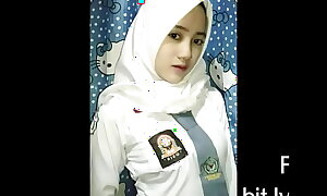 Bokep Koleksi SMA Hijab Ngentot di Hotel FULL: personify hard-core smahot