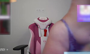Nerdy girl perfect big boobs Creamy massage
