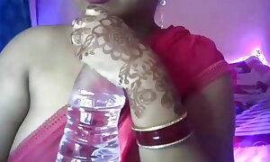 Hot desi sexy girl opens her glad rags with the addition of shows her boobs with the addition of nipples.