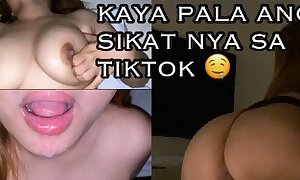 Pinay Teen Mag Li-live Lang Daw Sa Tiktok Nauwi Sa Kantutan (Loud Moaning added to Cum Swallow)