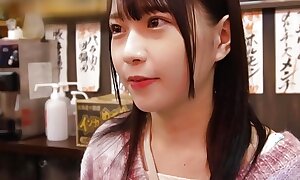 Idol-class Beauty x Genuine M.  A lewd maid involving sexual desires and a teacher who fucks #moe #maid cafe cast Part1