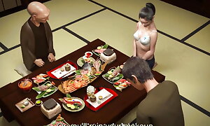 Socrates Hard sex at her majesty's banquet genteel asian fucked by duo cocks green tails intense sex genteel dear twat gaping