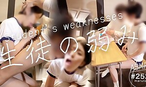 Japanese cosplay.Blowjob and creampie involving the classroom. Training begins with exploitive talk.(#252)