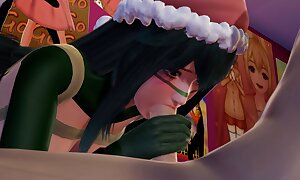 Tsuyu Asui's New Year's Vigil Cosplay l 3D Hentai uncensored Boku no Opportunist Academia