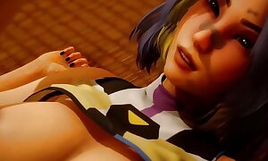 valorant Neon reverse cowgirl handjob rear end by Monarchnsfw (animation to sound) 3D Anime Porno SFM
