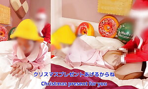#239 Peevish Christmas Creampie there a Laconic Pussy! Pregnancy Practice with Santa