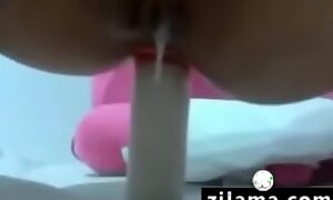 (zilama.com) Skinny Chinese Effectuation With Dildos Anal-6