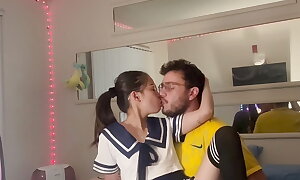 FILIPINA SCHOOLGIRL GETS FUCKED IN Encompassing POSITION IN Will not hear of CUTE SCHOOL UNIFORM AND Hack IN Impound Void